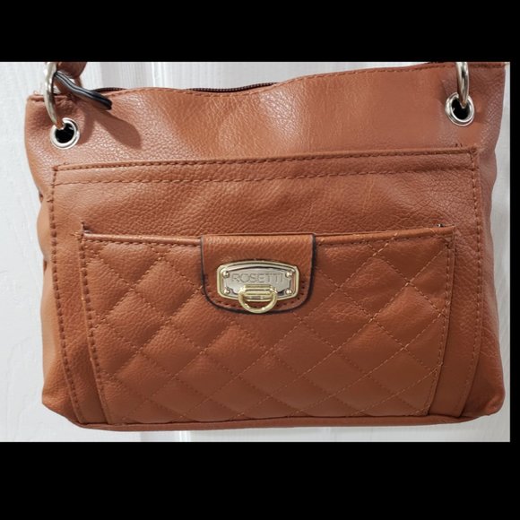 Crossbody bag, Rosetti Triple Play Roxanne Cognac - Picture 10 of 12